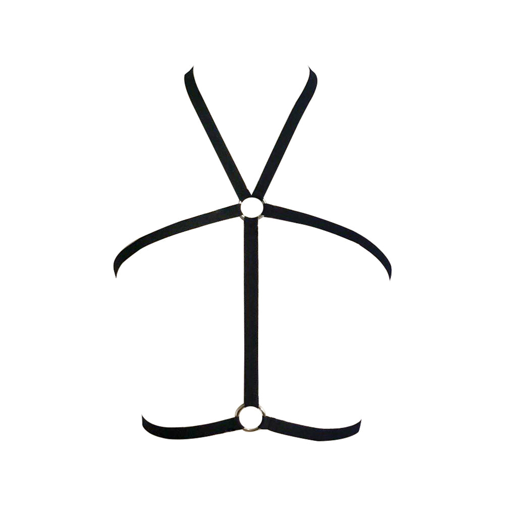 Fashion Hollowed Elastic Strap Women Underwear Bar Club Wear Sexy Bandage Bra