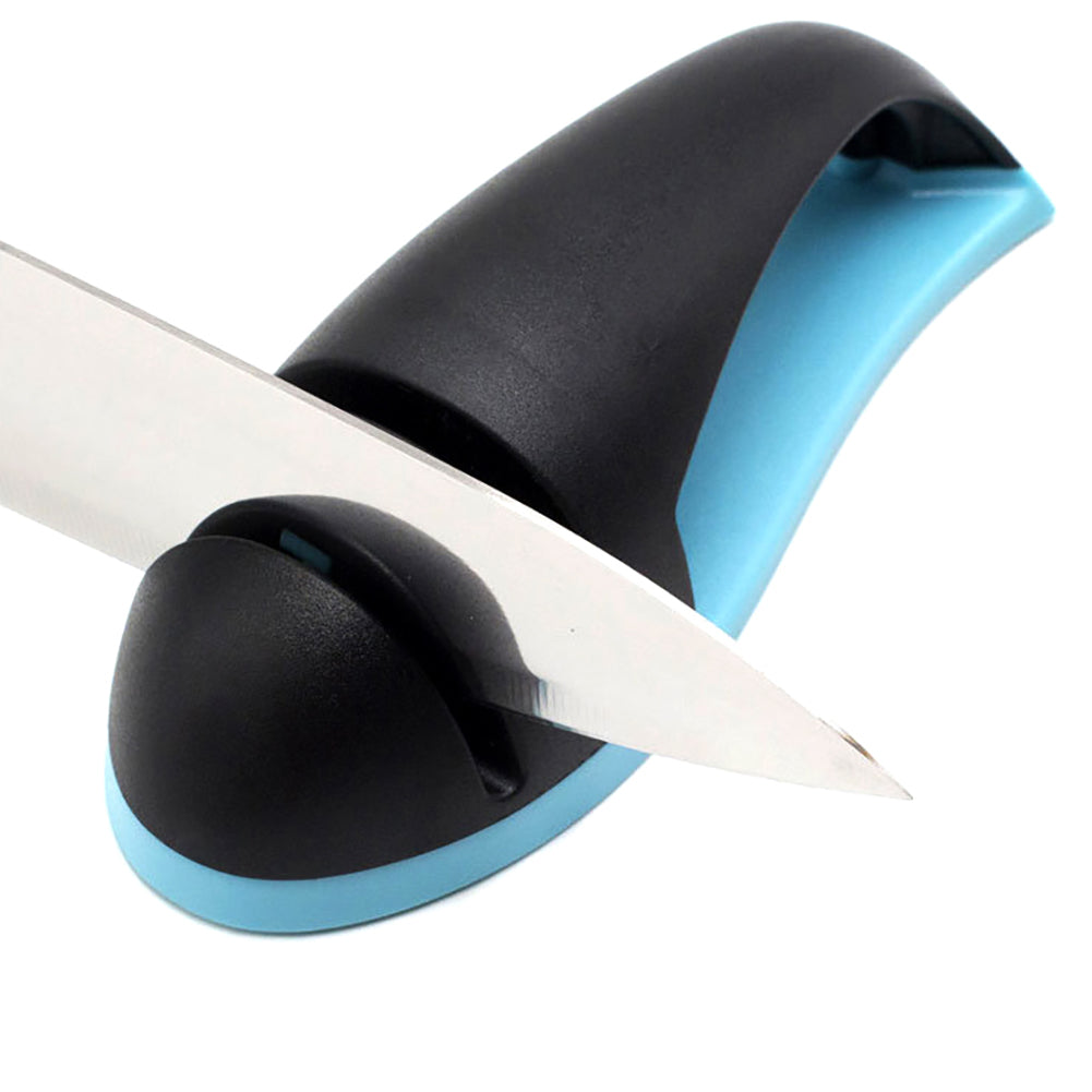 Creative Fish Shape 2 Stages Manual Knife Sharpener Household Kitchen Supply