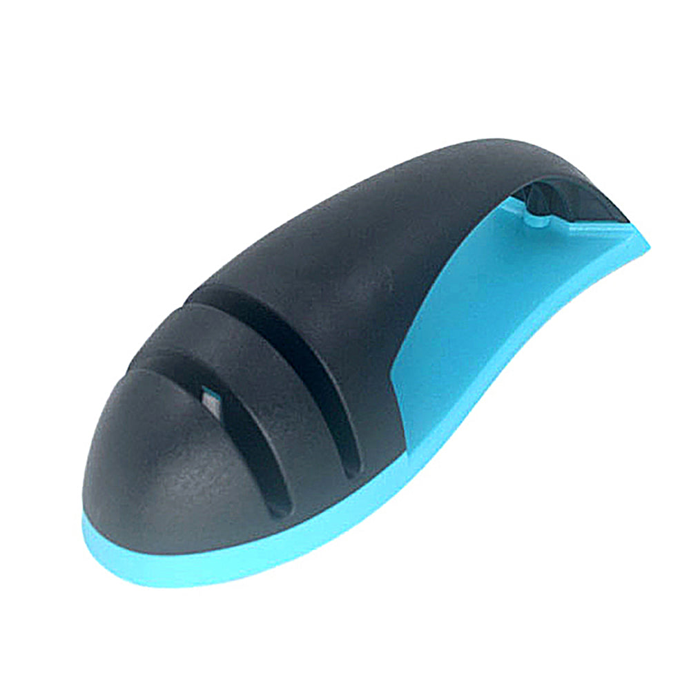 Creative Fish Shape 2 Stages Manual Knife Sharpener Household Kitchen Supply