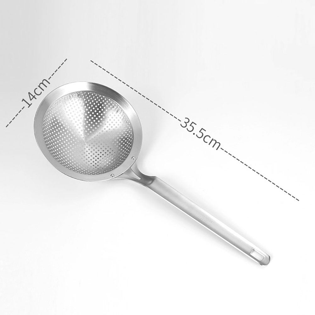 Frying Food Oil Stainless Steel Strainer Filter Colander Skimmer Kitchen Tool