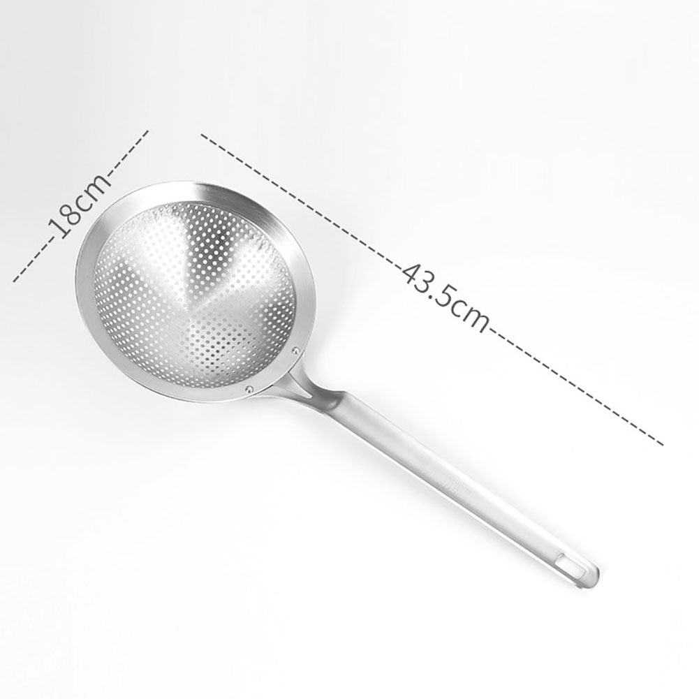 Frying Food Oil Stainless Steel Strainer Filter Colander Skimmer Kitchen Tool