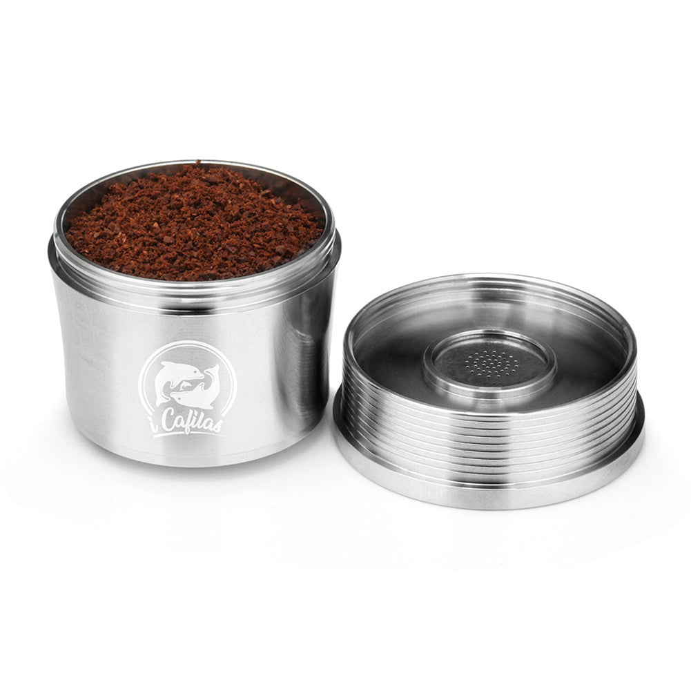 Stainless Steel Reusable Coffee Capsule Filter Cup for Lavazza Nespresso Machine