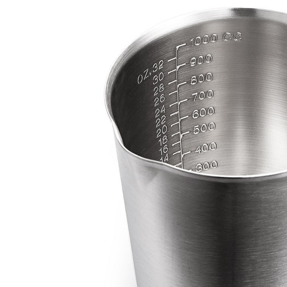 500/700/1000ml Stainless Steel Measuring Cup Milk Frothing Pitcher with Handle