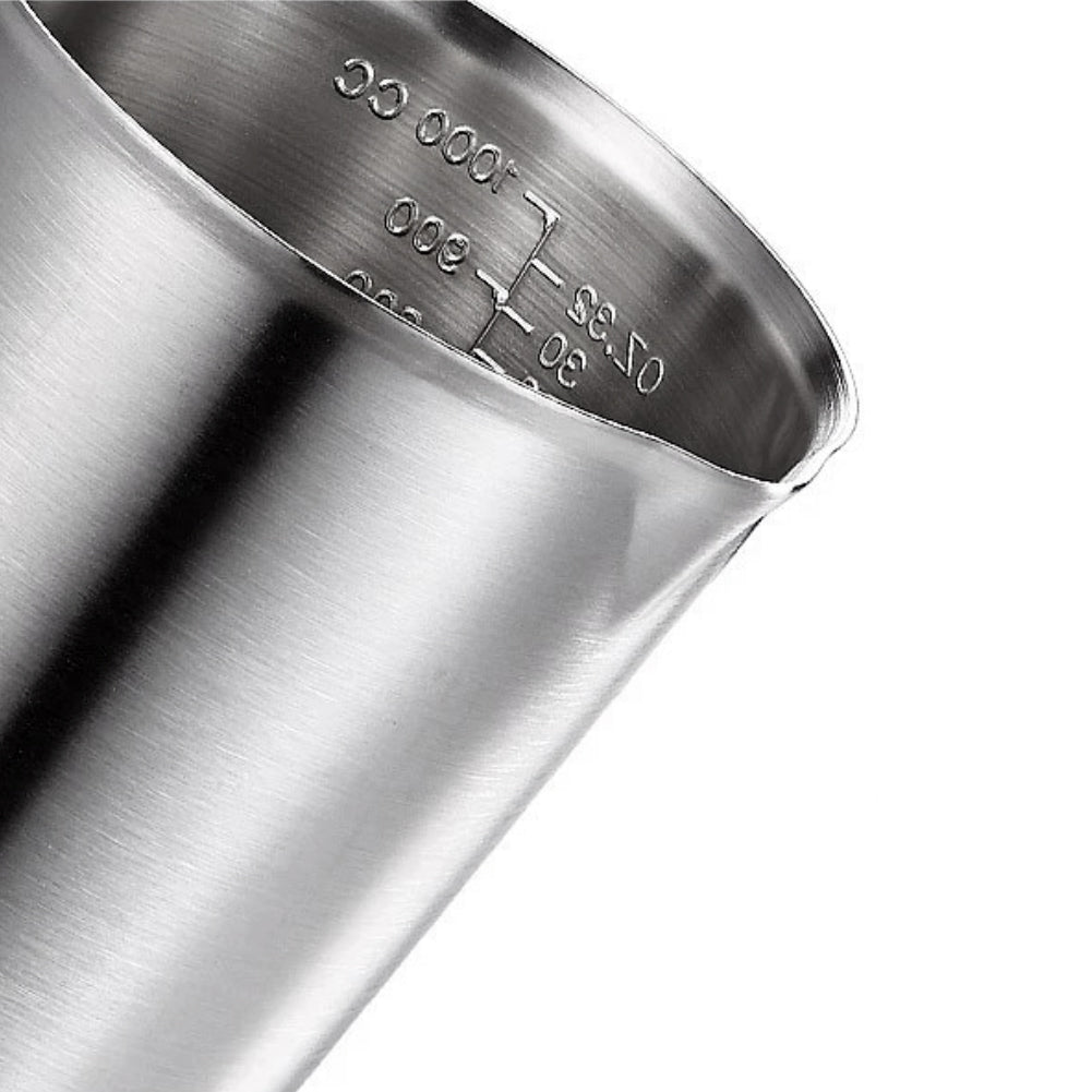 500/700/1000ml Stainless Steel Measuring Cup Milk Frothing Pitcher with Handle