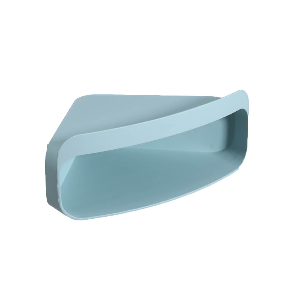 Double Layer Triangle Wall Corner Plastic Bathroom Storage Shelf Rack Home Decor