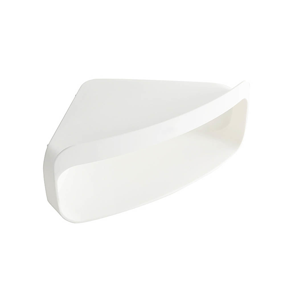Double Layer Triangle Wall Corner Plastic Bathroom Storage Shelf Rack Home Decor