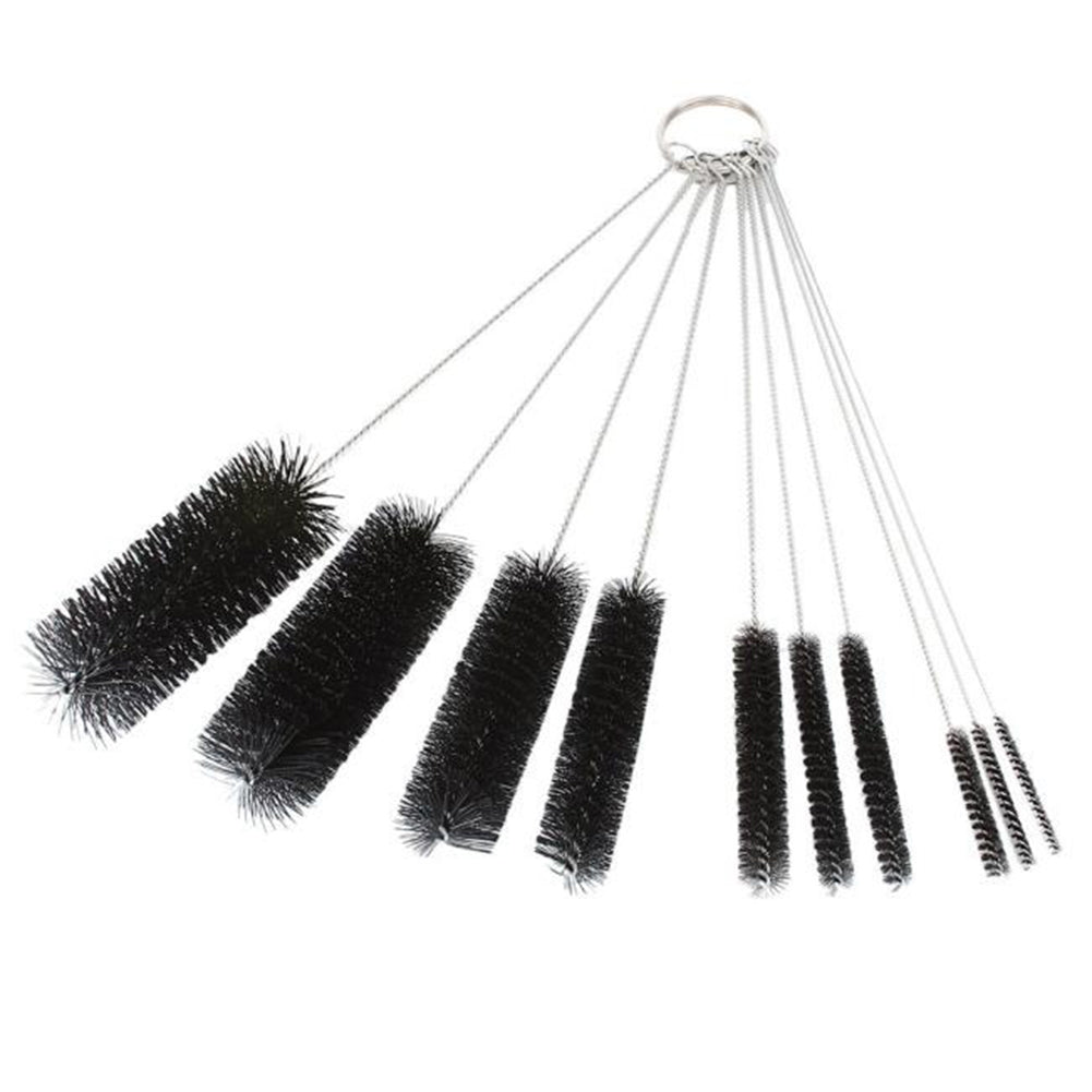 10Pcs Multifunctional Nylon Bristle Spray Brushes Kitchen Cleaner Cleaning Tools