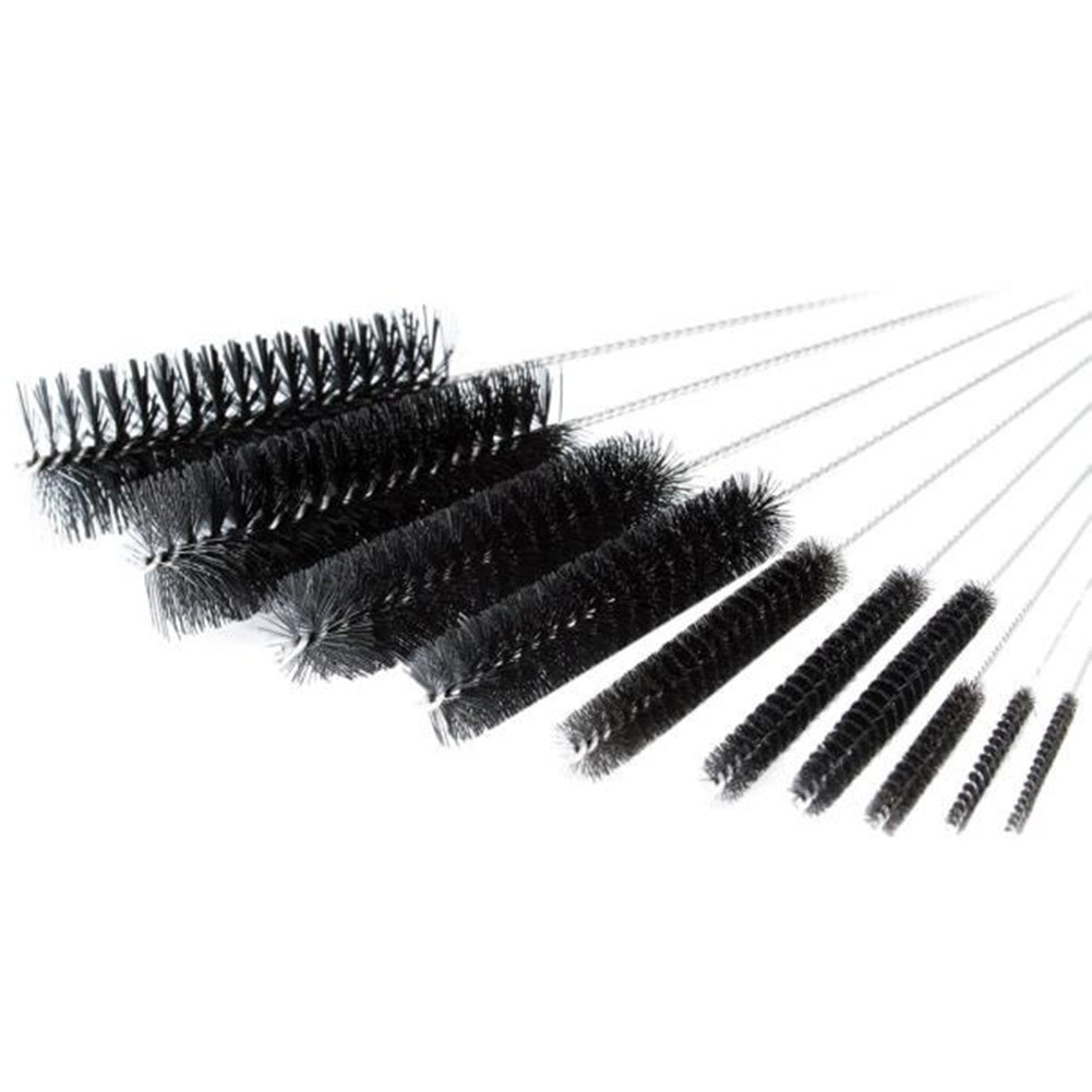 10Pcs Multifunctional Nylon Bristle Spray Brushes Kitchen Cleaner Cleaning Tools