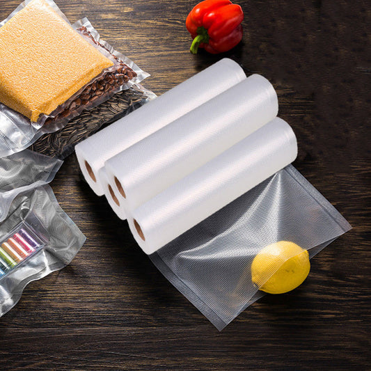 2Pcs 15/20/25cmx500cm Kitchen Vacuum Sealer Rolls Food Saving Seal Storage Bags