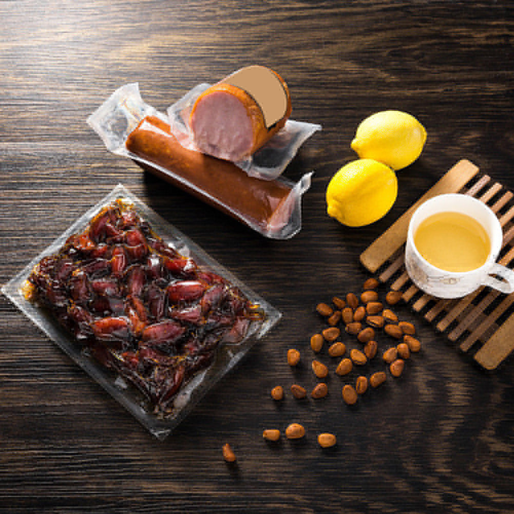 2Pcs 15/20/25cmx500cm Kitchen Vacuum Sealer Rolls Food Saving Seal Storage Bags