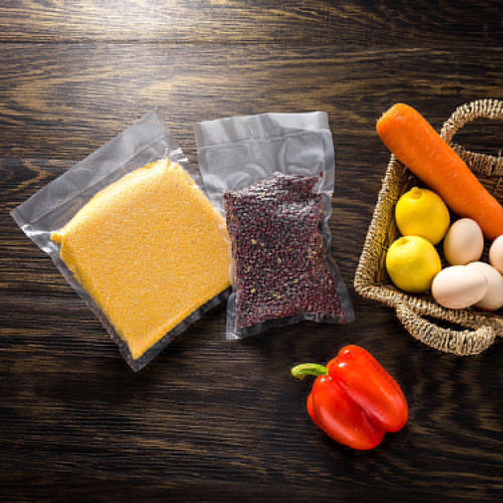 2Pcs 15/20/25cmx500cm Kitchen Vacuum Sealer Rolls Food Saving Seal Storage Bags