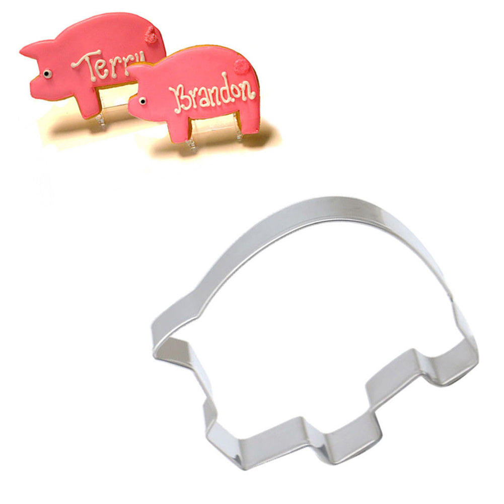 Cartoon Pig Shape DIY Sugarcraft Fondant Cake Biscuit Cookie Cutter Baking Tool