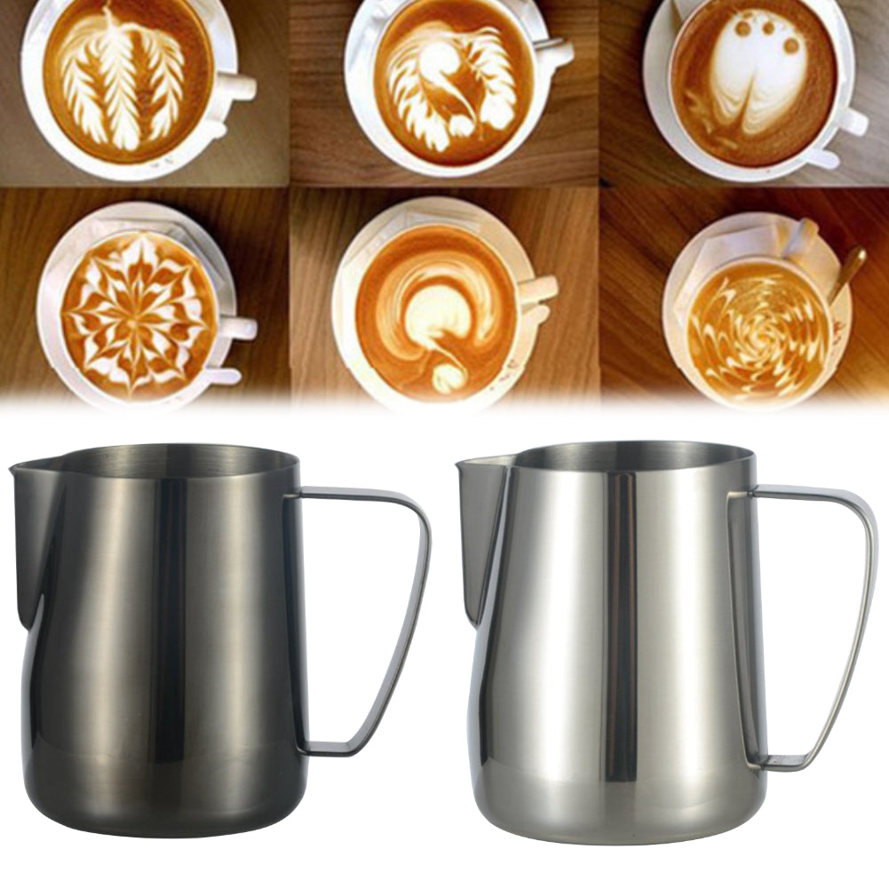 350ML Stainless Steel DIY Coffee Cappuccino Latte Milk Frothing Pitcher Cup