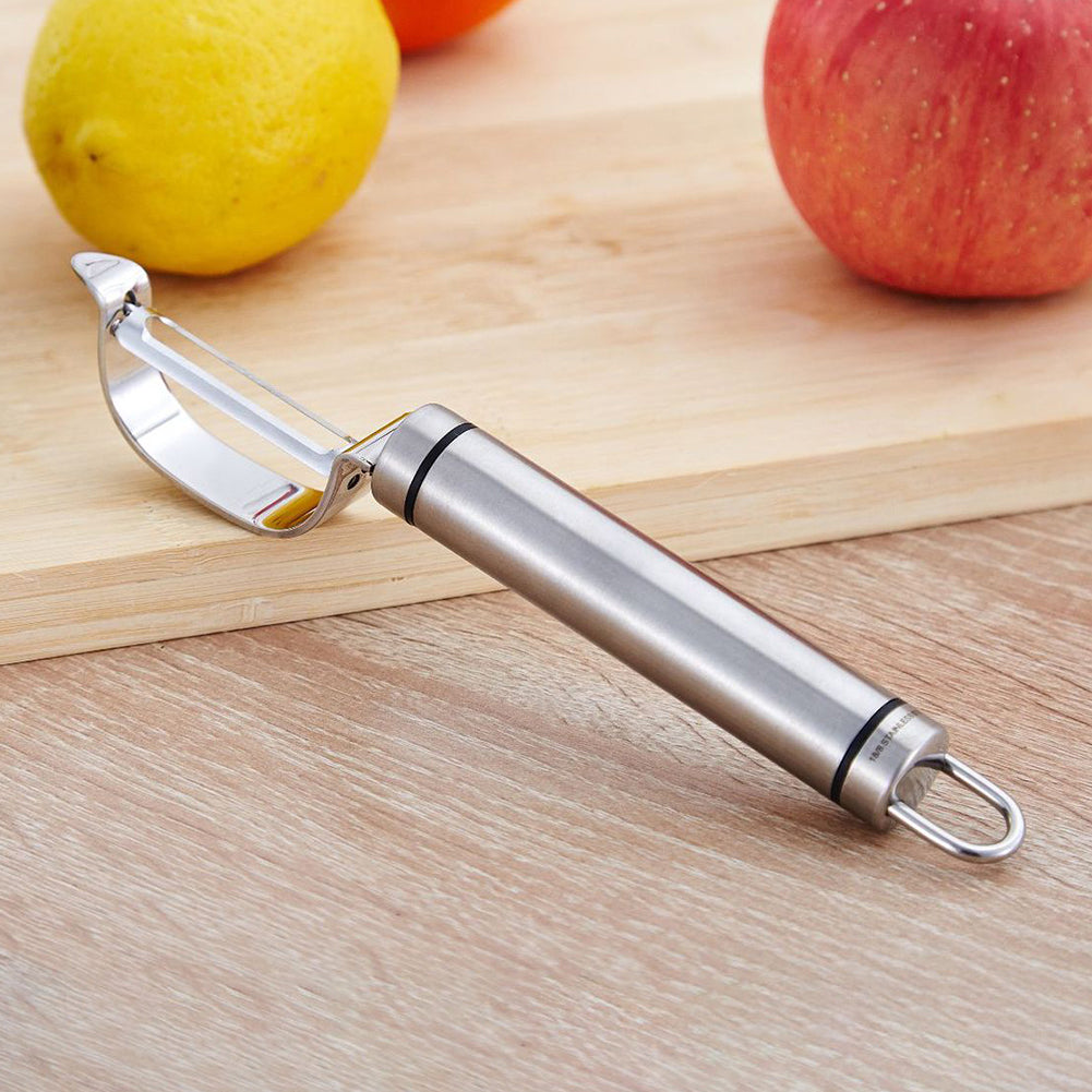 Stainless Steel Potato Peeler Fruit Vegetable Cutter Grater Kitchen Planing Tool
