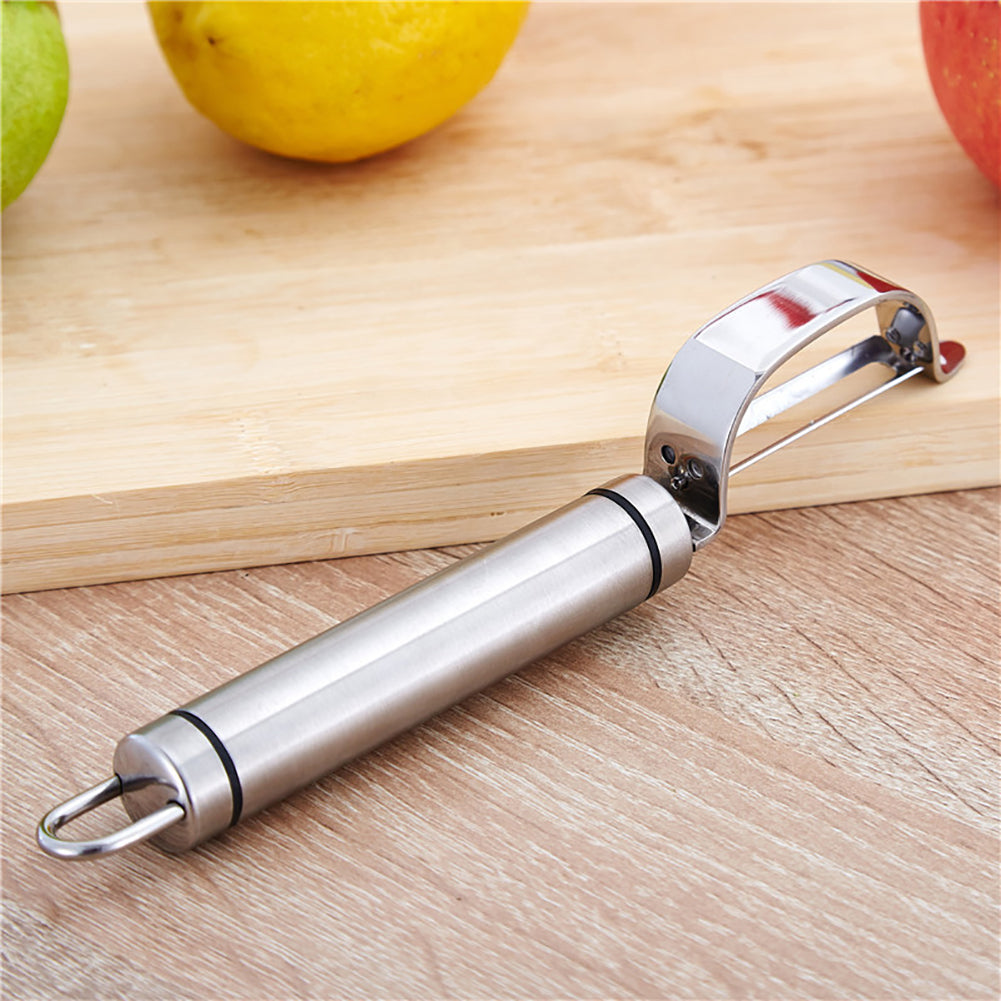 Stainless Steel Potato Peeler Fruit Vegetable Cutter Grater Kitchen Planing Tool