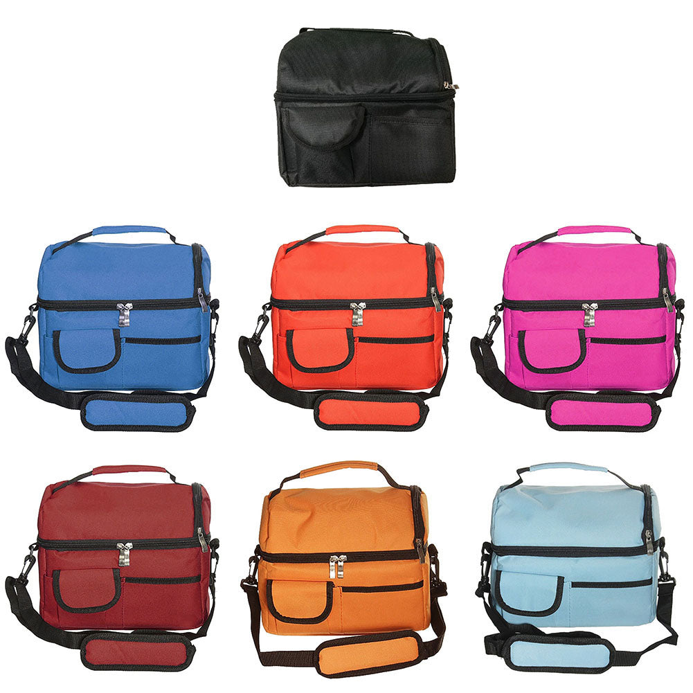 Waterproof Double Insulated Cooler Food Bag Travel Baby Bottle Breast Milk Pouch