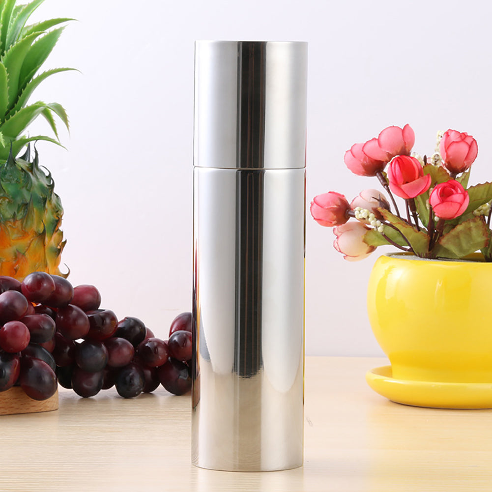 Stainless Steel Oil Bottle Sprayer Kitchen Picnic Barbecue Jar Sauce Injector