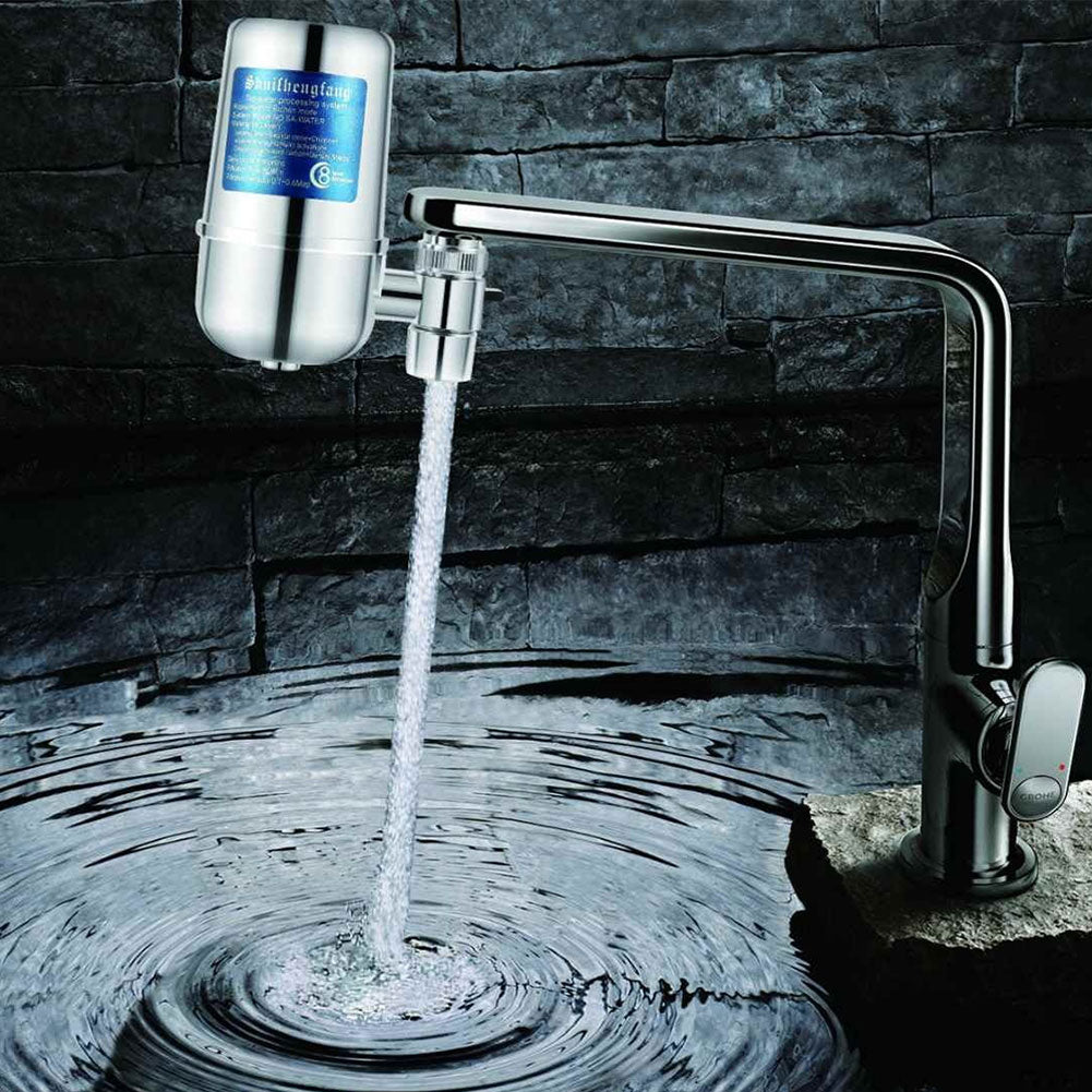 Tap Faucet Water Filter Purifier System Kitchen Mount Cleaner Home Cleaning Tool