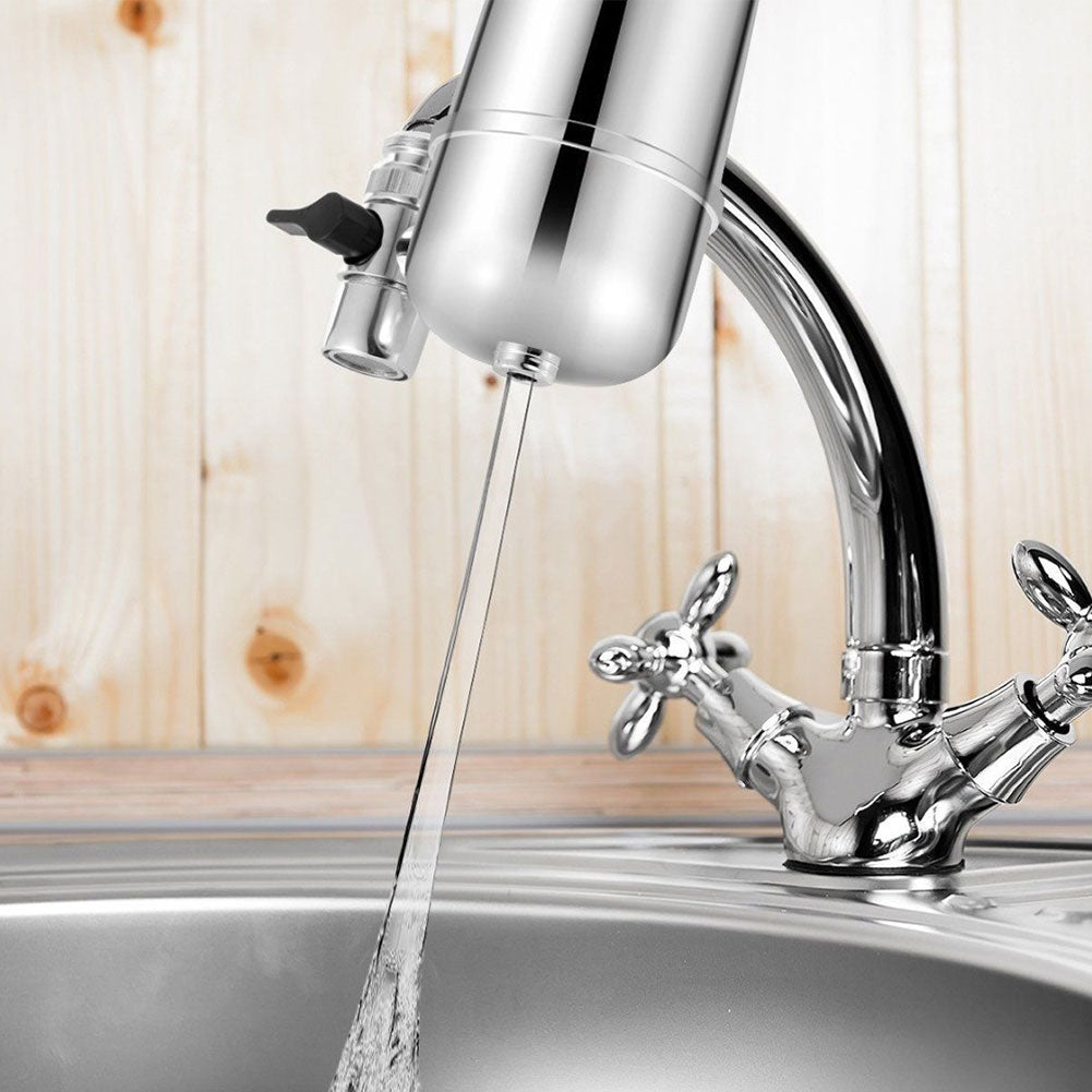Tap Faucet Water Filter Purifier System Kitchen Mount Cleaner Home Cleaning Tool