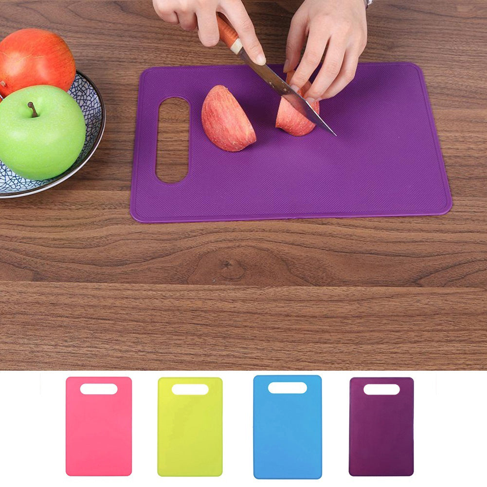 Kitchen Chopping Block Solid Color Non-slip Cutting Plate Board Cooking Tool