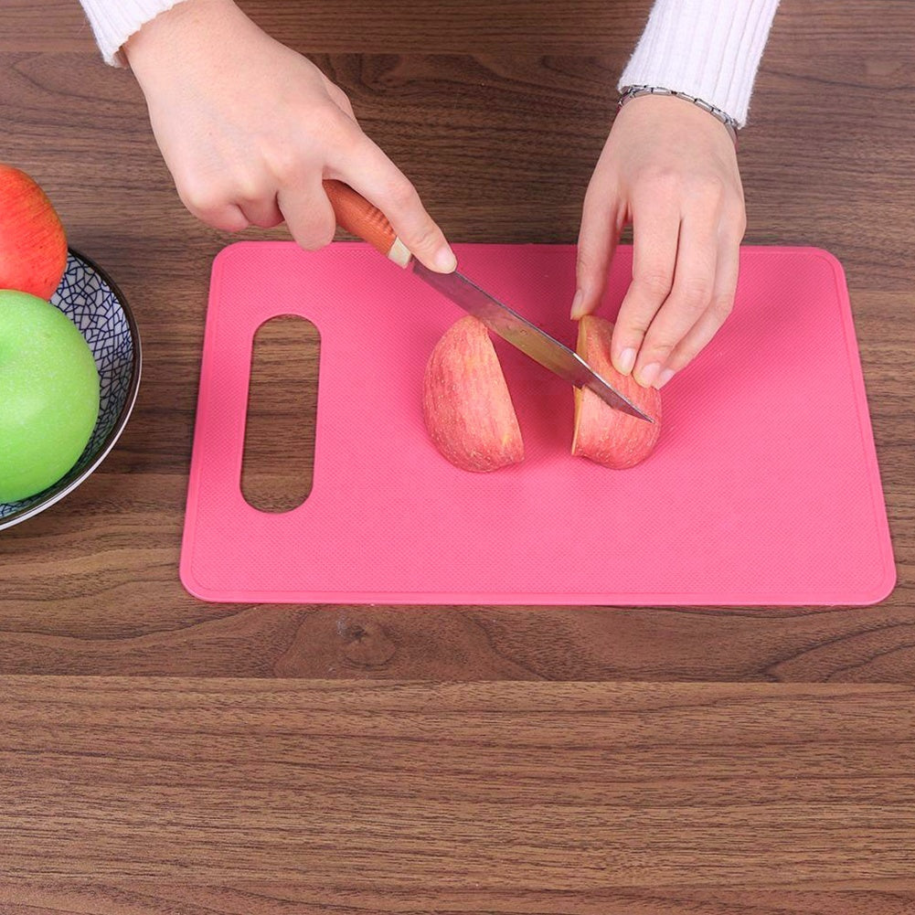 Kitchen Chopping Block Solid Color Non-slip Cutting Plate Board Cooking Tool