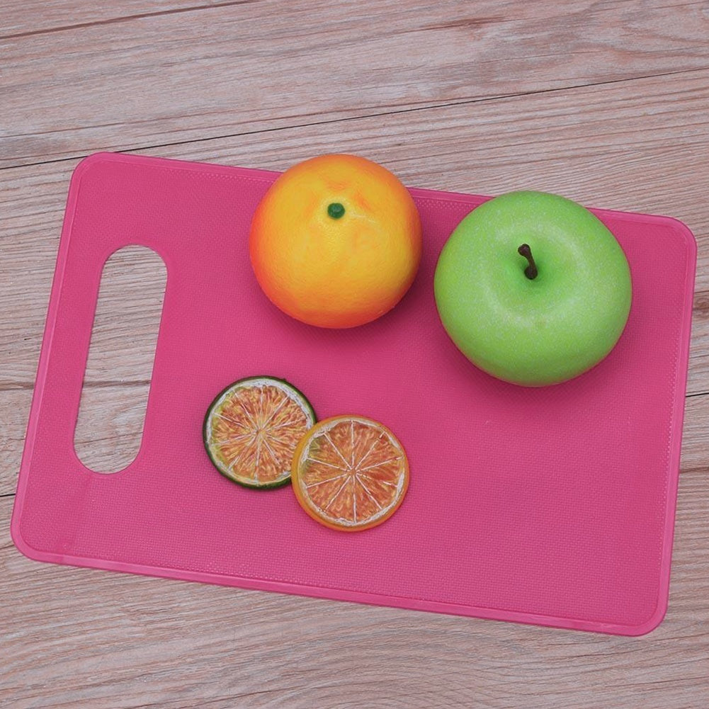Kitchen Chopping Block Solid Color Non-slip Cutting Plate Board Cooking Tool