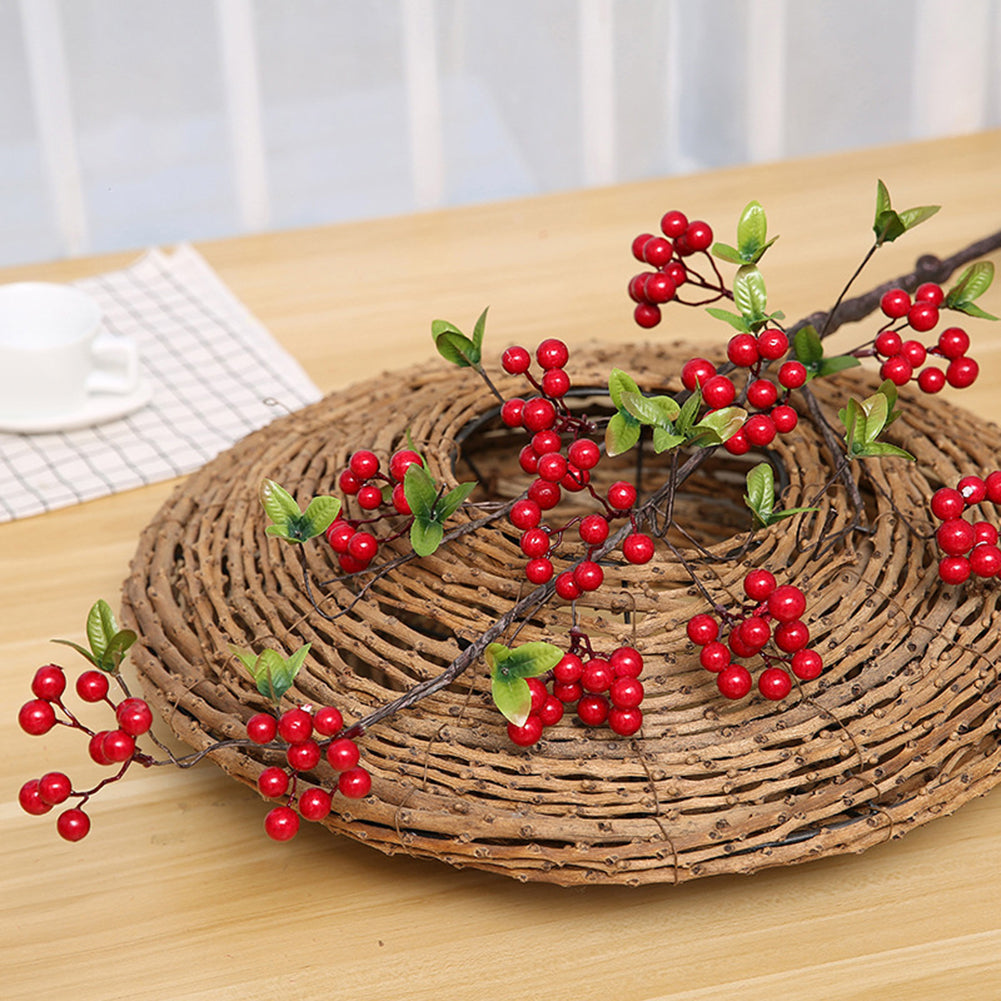 1Pc Artificial Branch Berry Garden DIY Party Home Holiday Xmas Craft Decoration