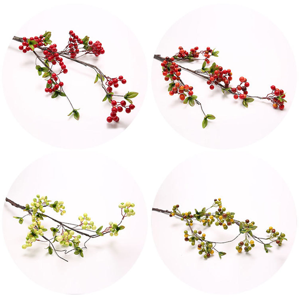 1Pc Artificial Branch Berry Garden DIY Party Home Holiday Xmas Craft Decoration