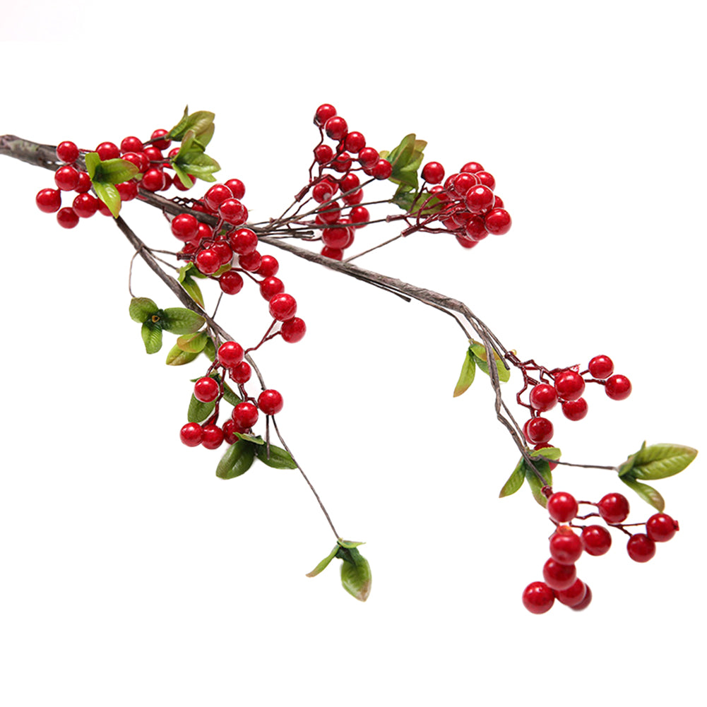 1Pc Artificial Branch Berry Garden DIY Party Home Holiday Xmas Craft Decoration