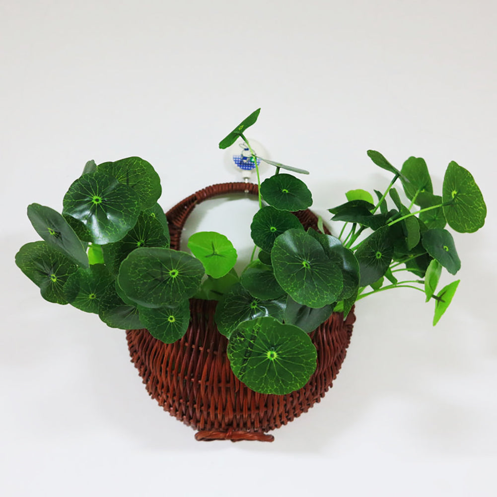 Artificial Foliage Plant Lotus Leaf Office Home Garden Fish Tank Decoration