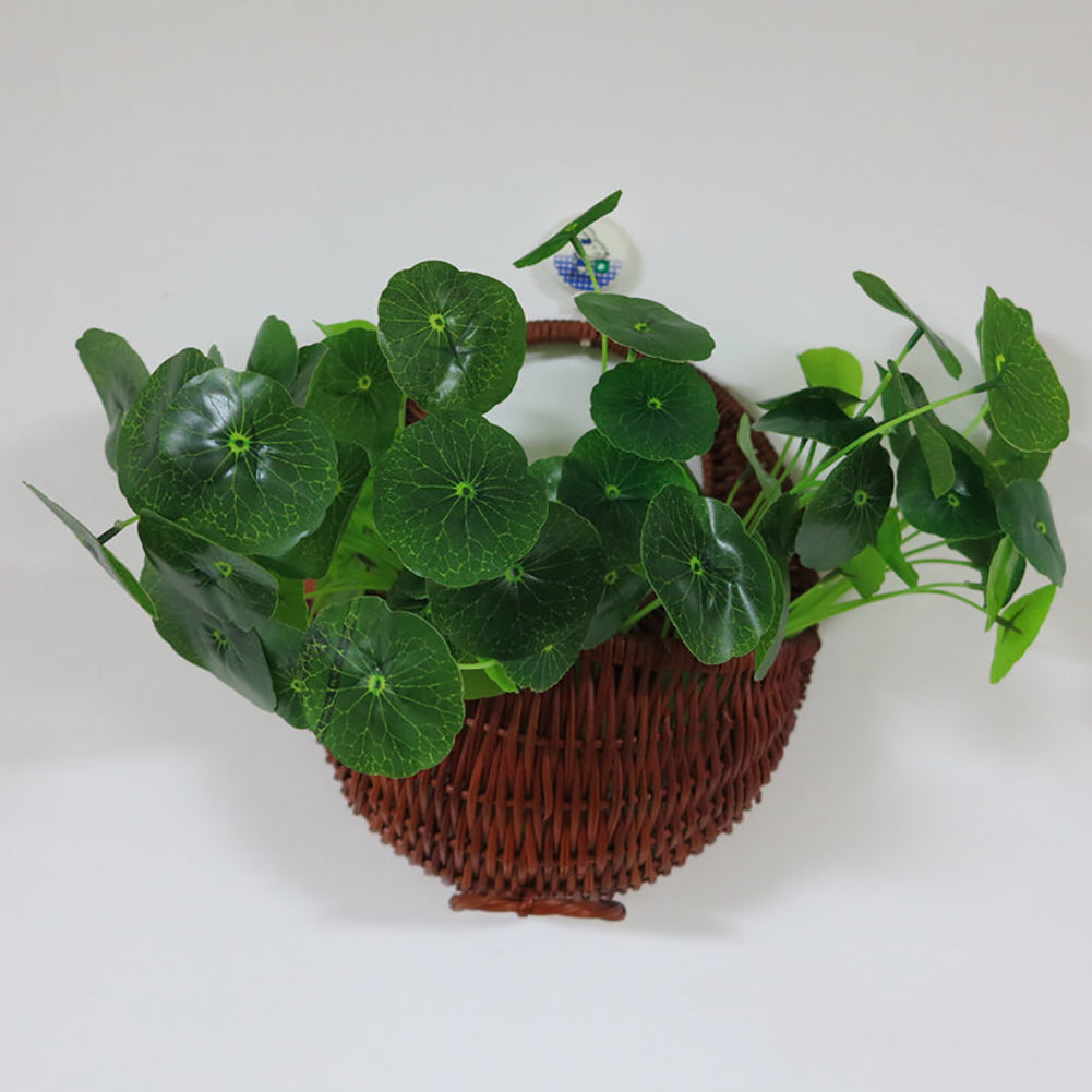 Artificial Foliage Plant Lotus Leaf Office Home Garden Fish Tank Decoration