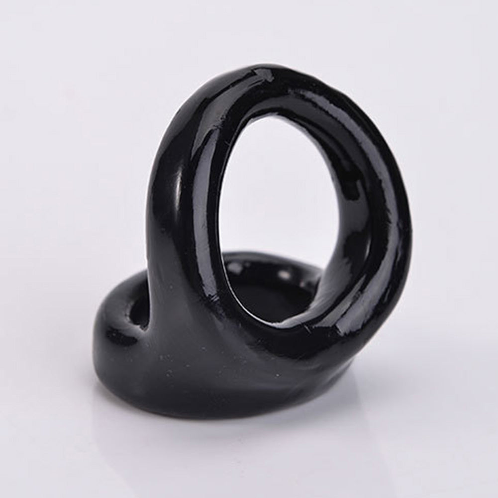 Soft Flexible Men Delay Ejaculation Double Cock Ring Penis Lock Adult Sex Toy