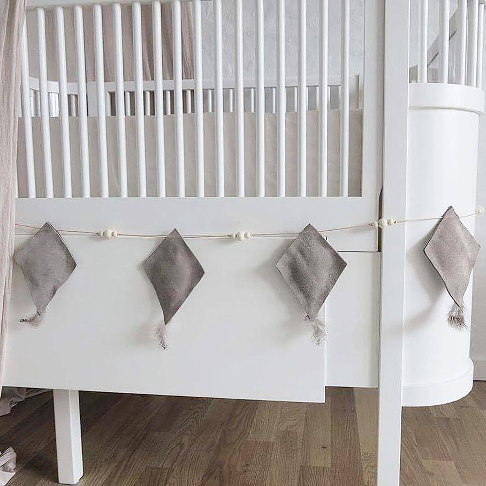 Rhombus Balloon Wall Hanging Bunting Banner Ornament Kids Room Party Decoration