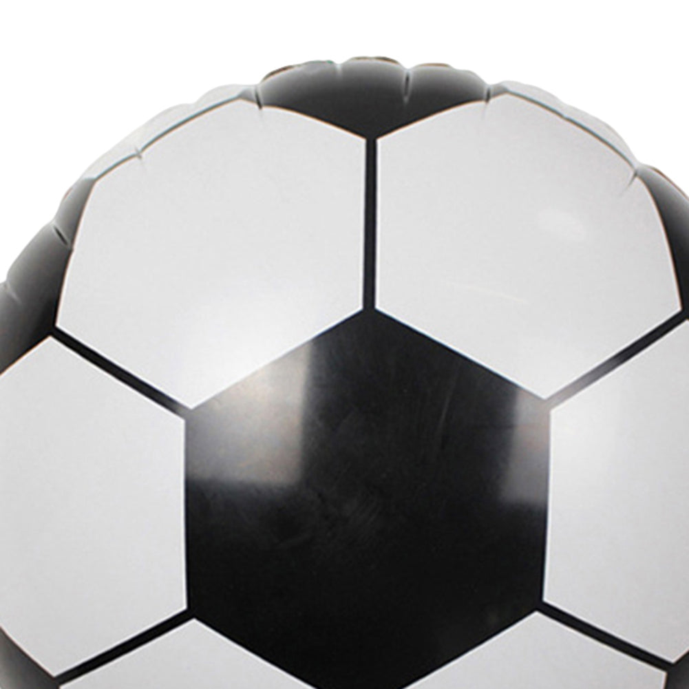 5Pcs Round Foil Football Soccer Balloon Bar Birthday Supply Party Mall Decor