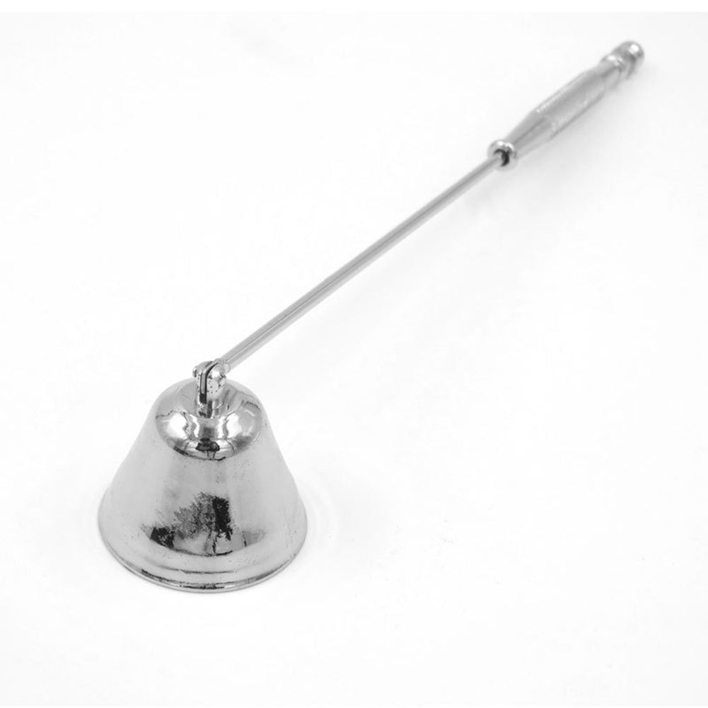 Stainless Steel Bell Shaped Aromatherapy Candle Oil Lamp Fire Extinguish Tool