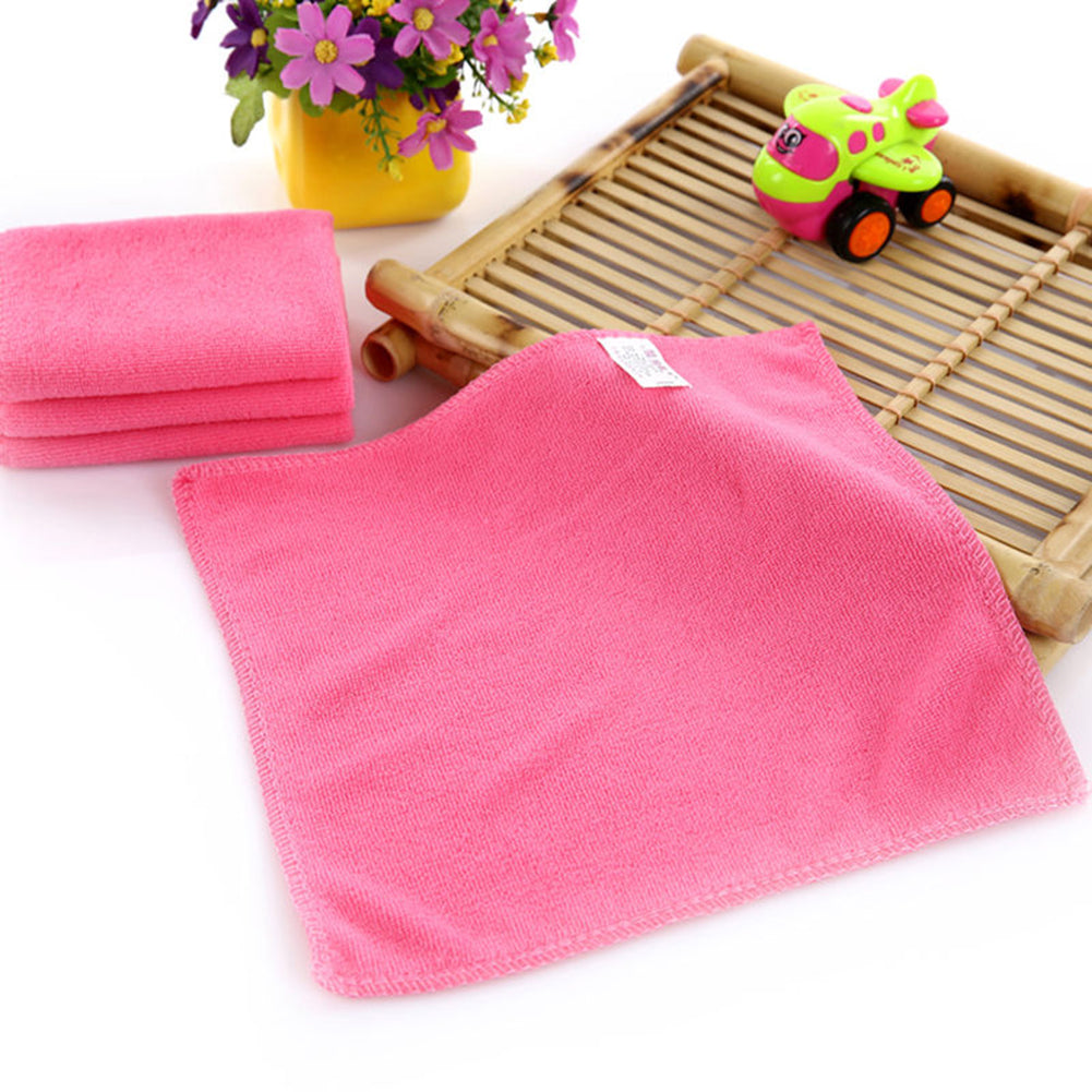 5 Pcs Mixed Color Microfiber Car Cleaning Towel Kitchen Washing Polish Duster