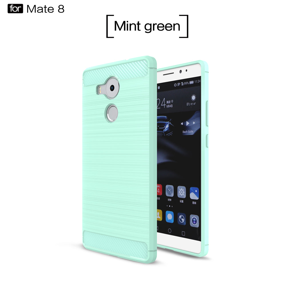 Luxury Back Case For Huawei Mate 8 Anti-Slippery Scratch-Resistant Shockproof Bumper Cover For Huawei Ascend Mate8