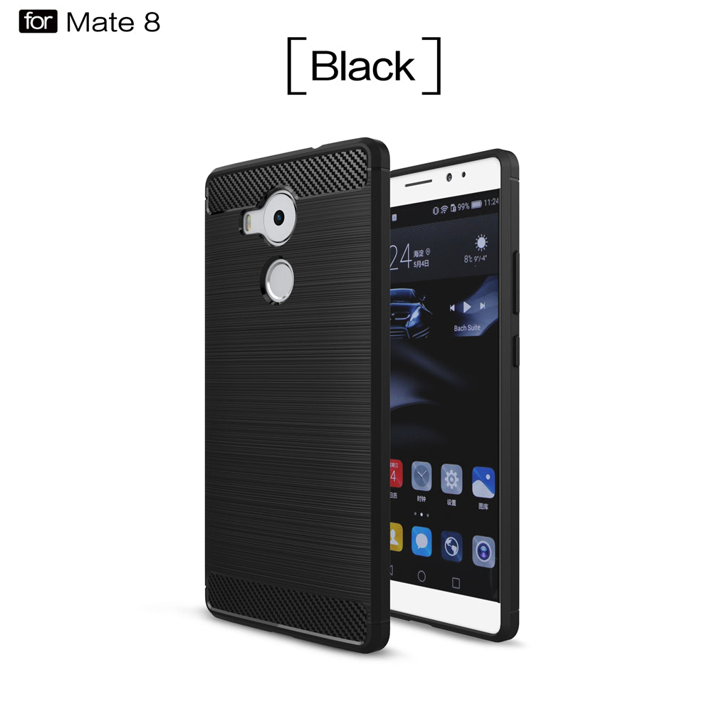 Luxury Back Case For Huawei Mate 8 Anti-Slippery Scratch-Resistant Shockproof Bumper Cover For Huawei Ascend Mate8