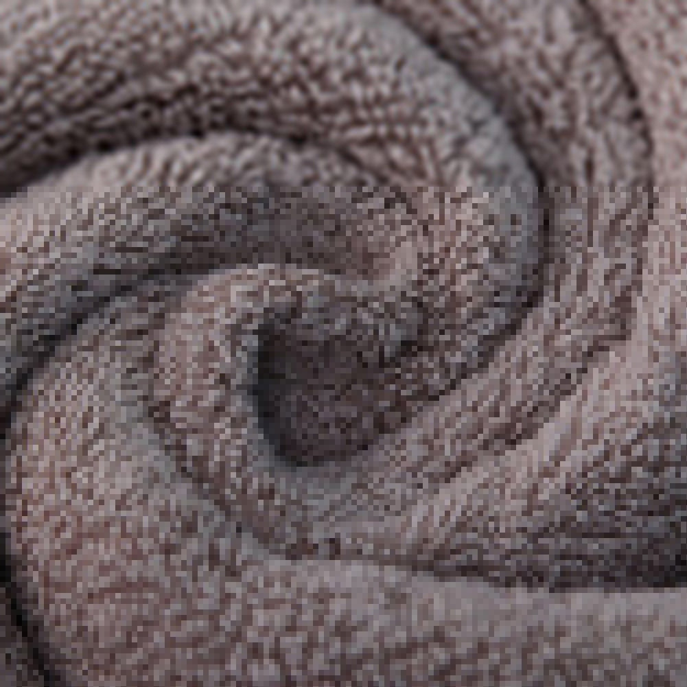 35x75cm Breathable Wave Pattern Cotton Water Absorbent Shower Towel Facecloth