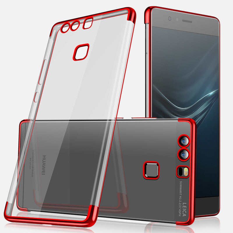 Applicable to Huawei glory 10Lite/10/9Lite/9/8Lite transparent soft silicone electric protective cover