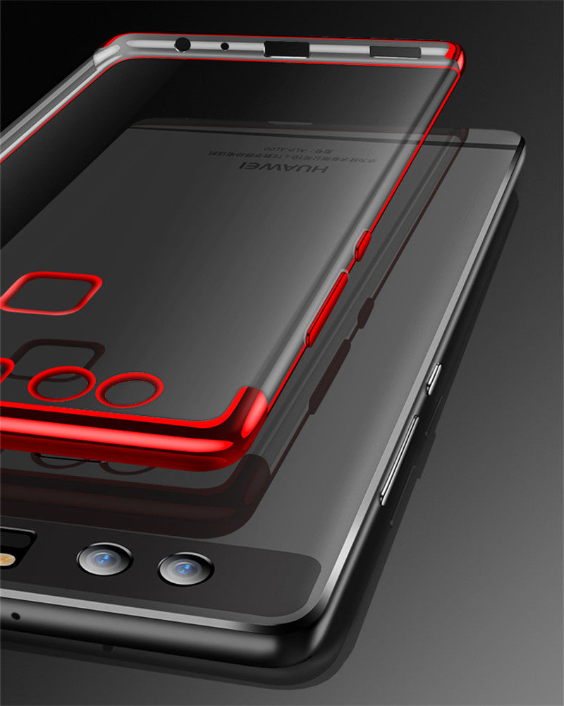 Applicable to Huawei glory 10Lite/10/9Lite/9/8Lite transparent soft silicone electric protective cover