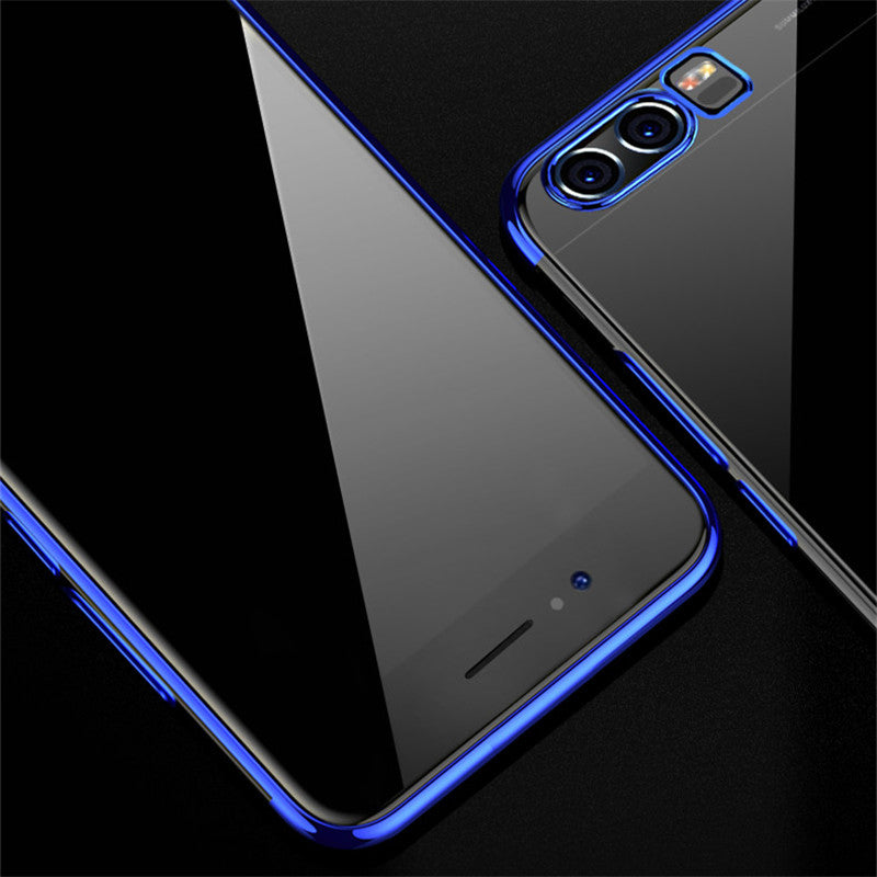 Applicable to Huawei glory 10Lite/10/9Lite/9/8Lite transparent soft silicone electric protective cover