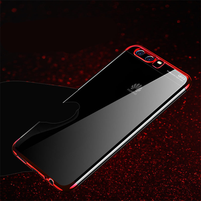 Applicable to Huawei glory 10Lite/10/9Lite/9/8Lite transparent soft silicone electric protective cover