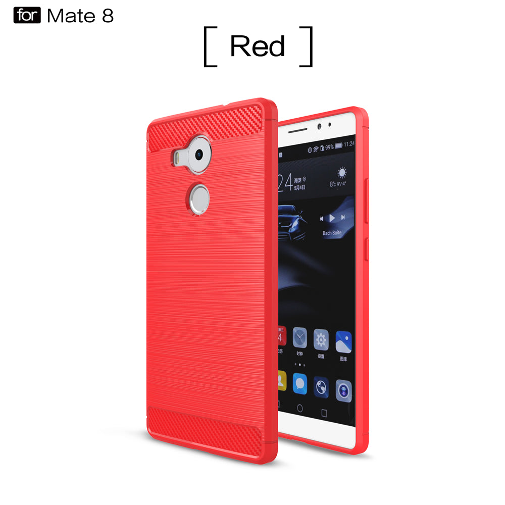 Luxury Back Case For Huawei Mate 8 Anti-Slippery Scratch-Resistant Shockproof Bumper Cover For Huawei Ascend Mate8