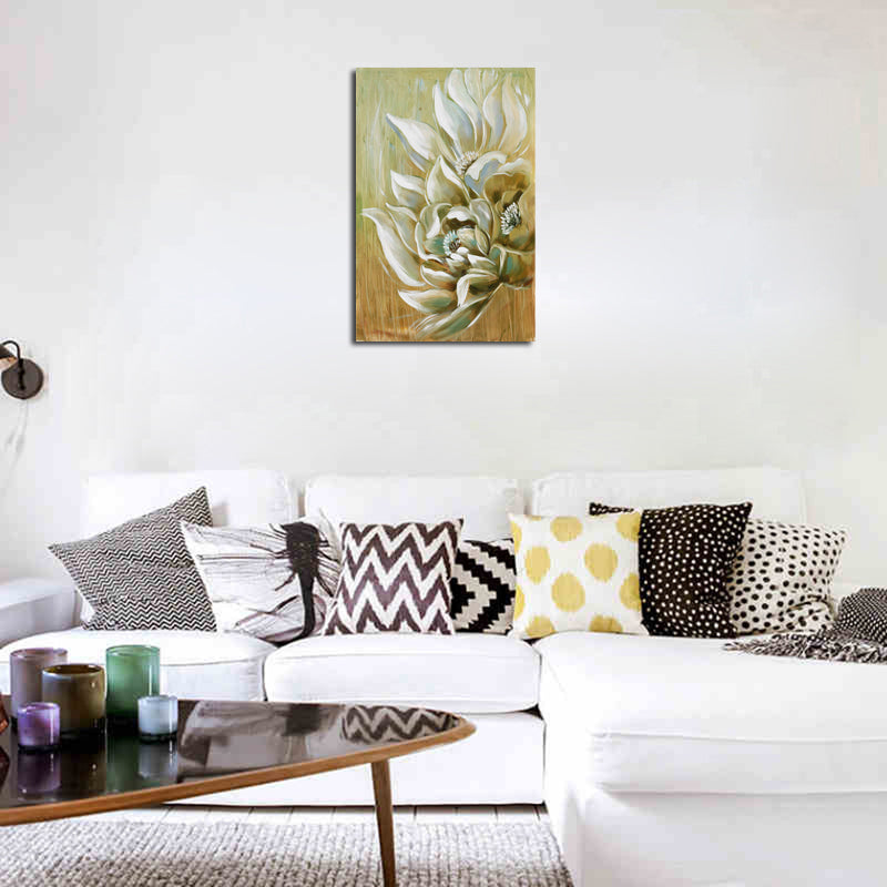 qiaojiahuayuan/41 YH-A47/canvas/Printed picture/Abstract flower