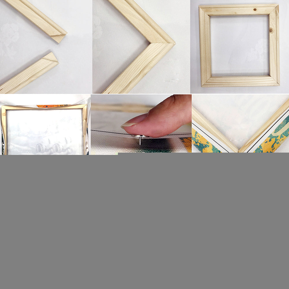 qiaojiahuayuan/24 YHA-55/canvas/Printed picture/Still life Buddha statue