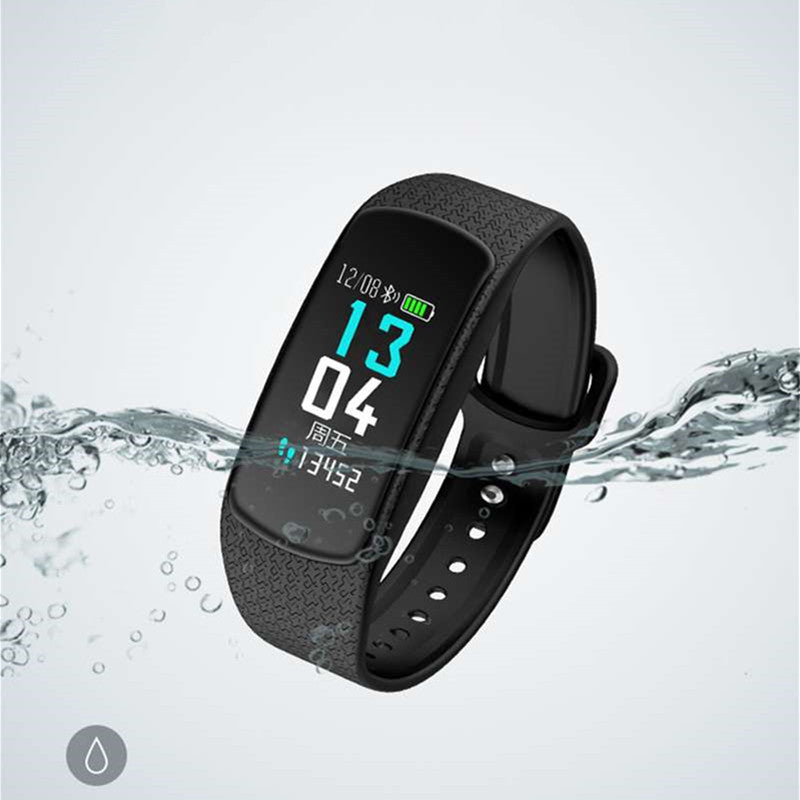 Smart Band 0.96 Color Screen IP67 Waterproof Wristband Blood Pressure Monitor Sleep Fitness Exercise Sports Bracelet