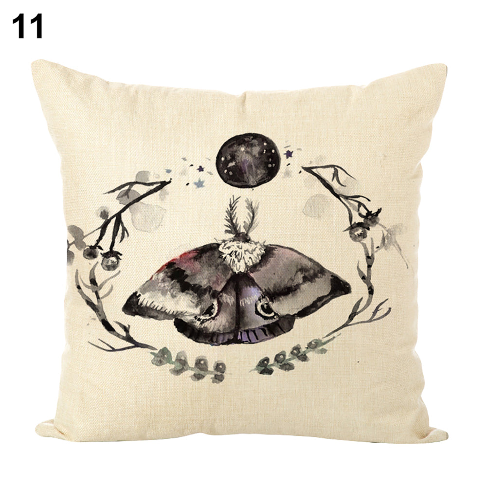 Abstract Pattern Words Pillow Case Cushion Cover Car Home Cafe Sofa Decoration