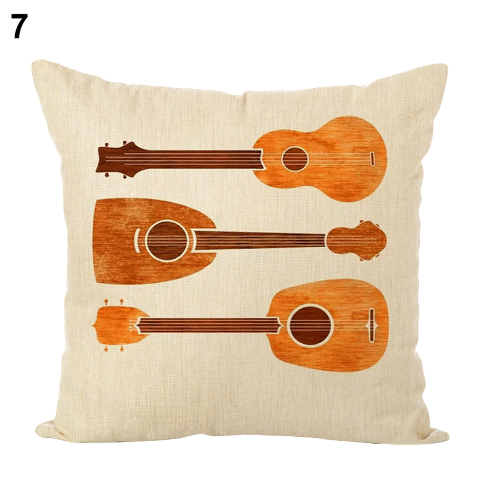 Abstract Pattern Words Pillow Case Cushion Cover Car Home Cafe Sofa Decoration