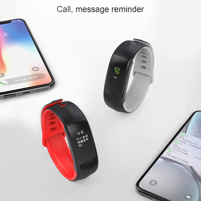 Smart Bracelet Blood Pressure Activity Tracker Smart Band Exercise Tracker Heart Rate Monitor Wristband for Android IOS